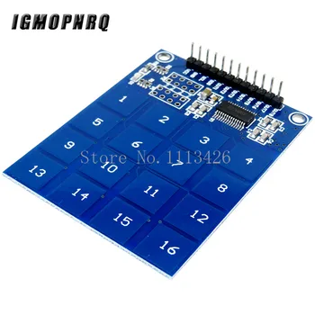 

10pcs TTP229 16 Channel 16 Way Digital Capacitive Switch Touch Sensor Module