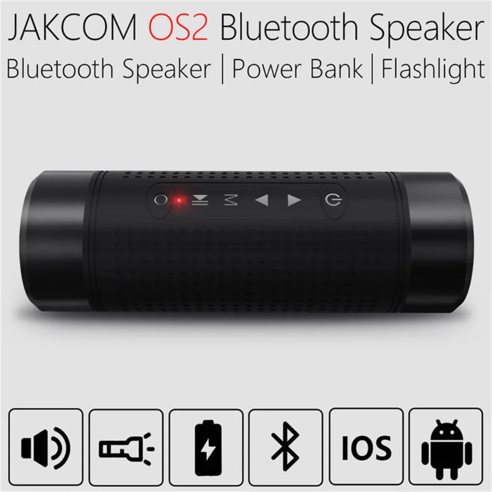 Jakcom OS2 открытый Bluetooth динамик водонепроницаемый беспроводной громкий динамик 5200 мАч Внешний аккумулятор умный светодиодный фонарик fm-радио Саундбар