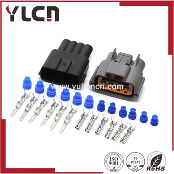 

4 pin female/male waterproof plug RB & SR Cam Angle Sensor CAS Auto Connector 6098-0144 For Nissan Sr20det CAS