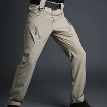 Новинка года городских тактические IX9 Легкие военные карго штаны Для мужчин Повседневное быстросохнущая дышащей эластичной SWAT милитаристская армия брюки для девочек