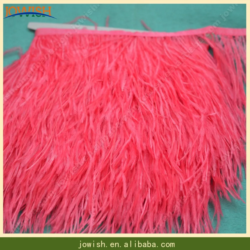 12 15CM height Cheap Dyed Synthetic Colored Ostrich Feather with Bulk