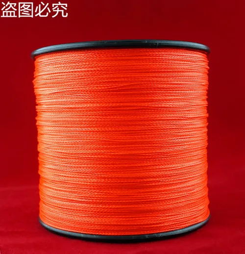 Достаточно 500 м SUNKO брендовая супер прочная японская мультифиламентная ПЭ плетеная леска 8 10 16 22 30 40 50 60 70 80 фунтов - Цвет: Красный