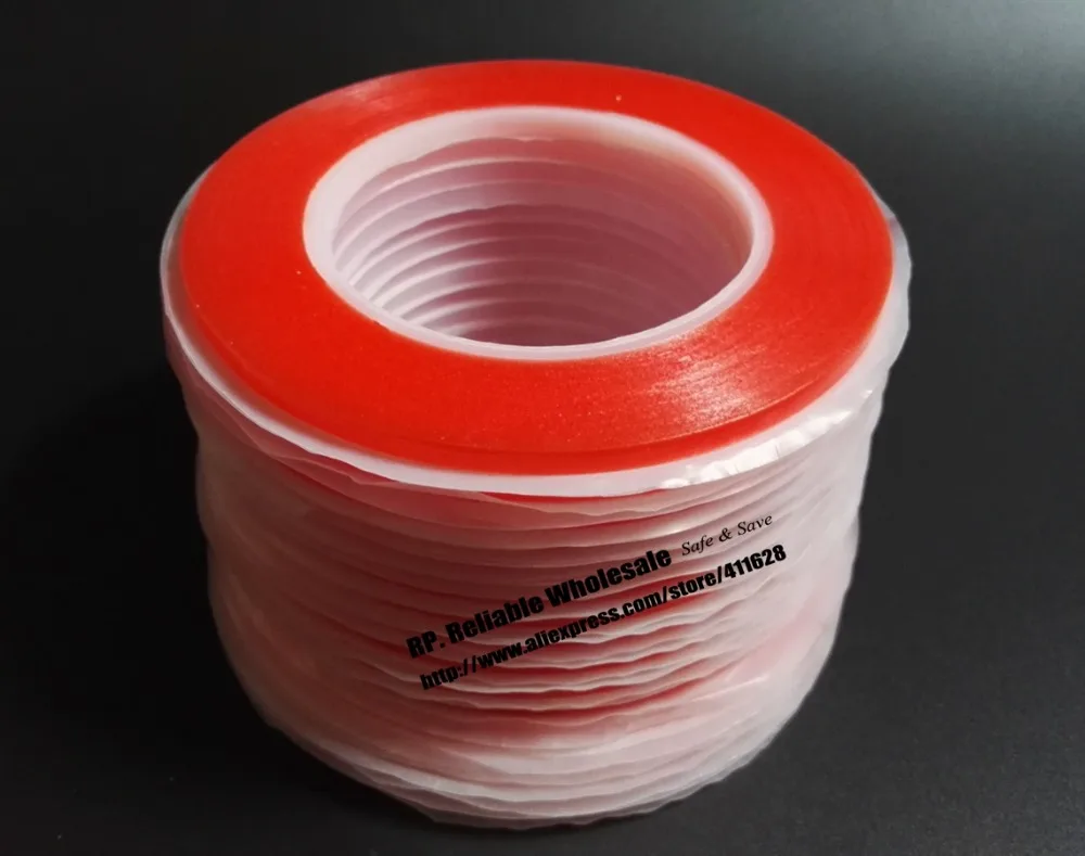 10-rolls-6mm-25m-strong-bond-double-coated-acrylic-glue-clear-tape-battery-fix-repair-02mm-thick