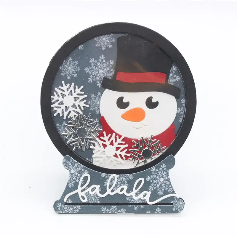 

KSCRAFT Snow Globe Shaker Metal Cutting Dies Stencils for DIY Scrapbooking Decorative Embossing Paper Card Making Craf