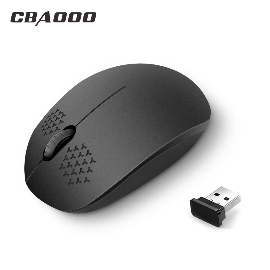 

CBAOOO USB 2.0 Wireless mouse 1600DPI Adjustable USB Receiver Optical Computer Mouse 2.4GHz Ergonomic Mice For Laptop PC Mouse