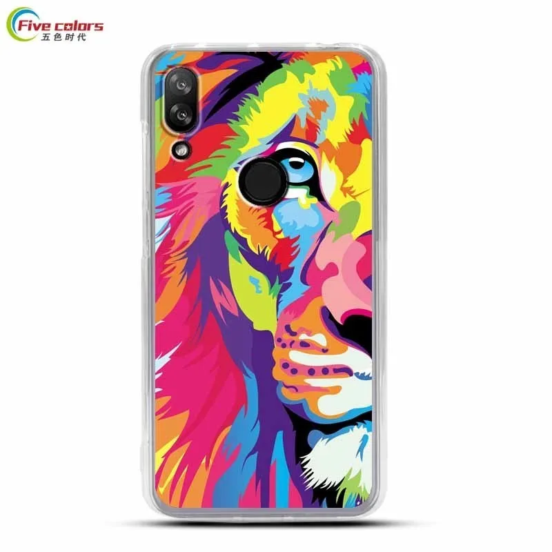 DOOGEE N10 case cover luxury painted back silicone Doogee coque tpu shockproof 5.84&quot |