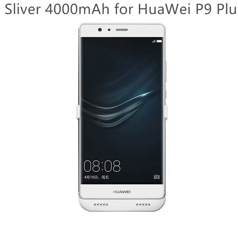 Для HuaWei P9 P10 P20 P9Plus P10Plus P20pro чехол для зарядного устройства для внешнего портативного зарядного устройства чехол для беспроводного зарядного устройства - Цвет: for P9 PLUS sliver