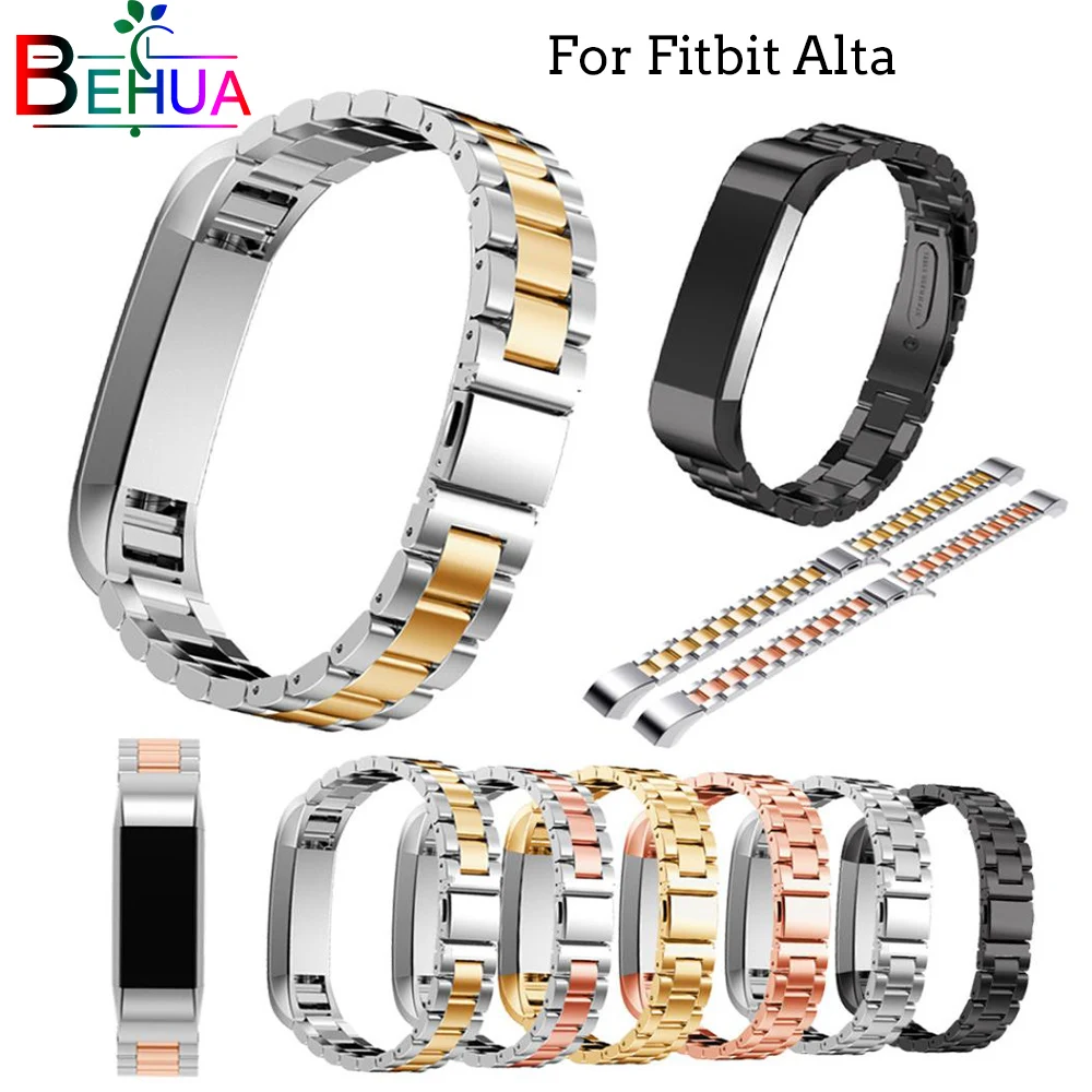 Ремешок для часов из нержавеющей стали Fitbit Alta сменный Браслет Для fitbit alta