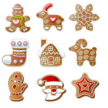 

DIY Christmas Scrapbooking Dies Christmas Decoration Crafts Christmas Tree Snowflake Snowman Cies Gloves Deer Star Lgloo DM-953
