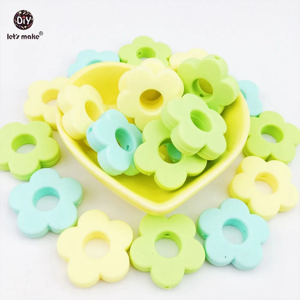 20 шт. силиконовые бусины прорезыватели для зубов 2 5 см|baby teether|baby teether teethingteether baby |