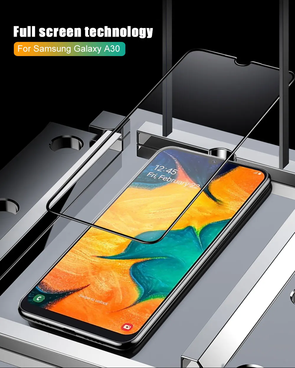 Закаленное стекло для samsung Galaxy A20e A20 A30 A50, защитное стекло на весь экран для samsung A 30 50, Защитная пленка для экрана