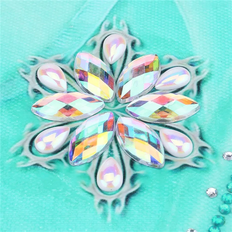 5D DIY Diamond Painting special shaped Diamond Embroidery butterfly Flower "Four-color pansy" Cross Stitch Rhinestone Scenery