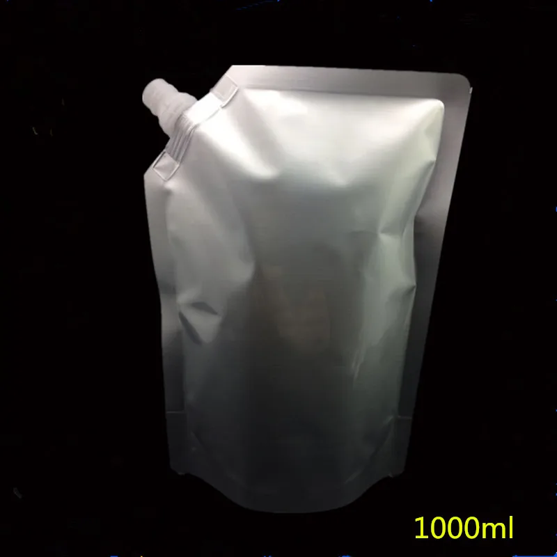 

20PCS 1000ml Foil beverage Suction Bags Drink Juice Coffee Bubbletea Cocktail Jelly Suction bag