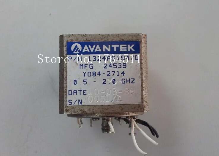 

[BELLA] AVANTEK Y084-2714 0.5-2.0GHZ 15V VCO