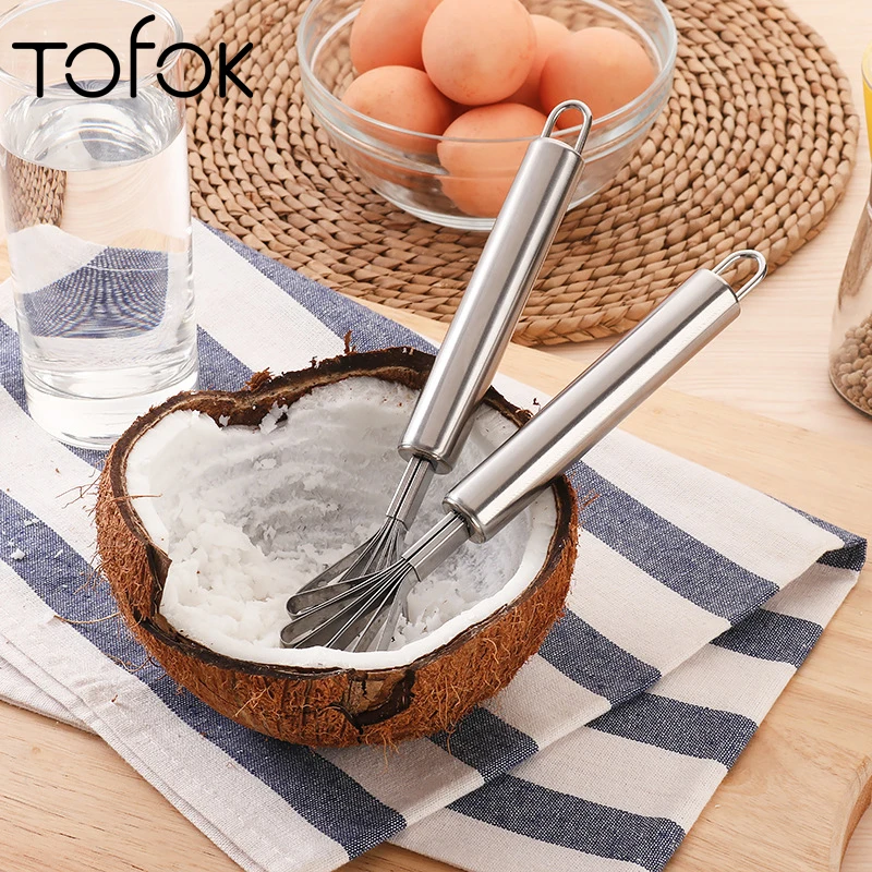 

Tofok Stainless Steel Coconut Grater Fish Scale Shaver Scraper Fruit Skin Remover Vegetable Cleaner Knife Peeler Kitchen Supply