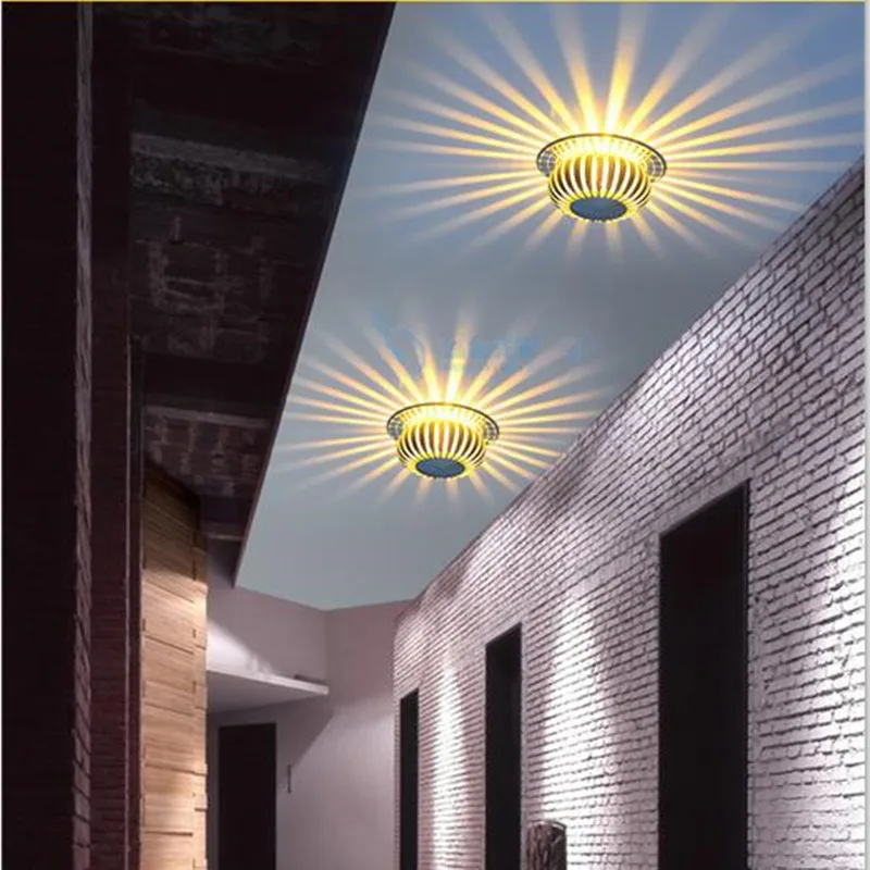 Novelty Embedded ceiling Light 3W LED Ceiling Light lamp 85 265v For