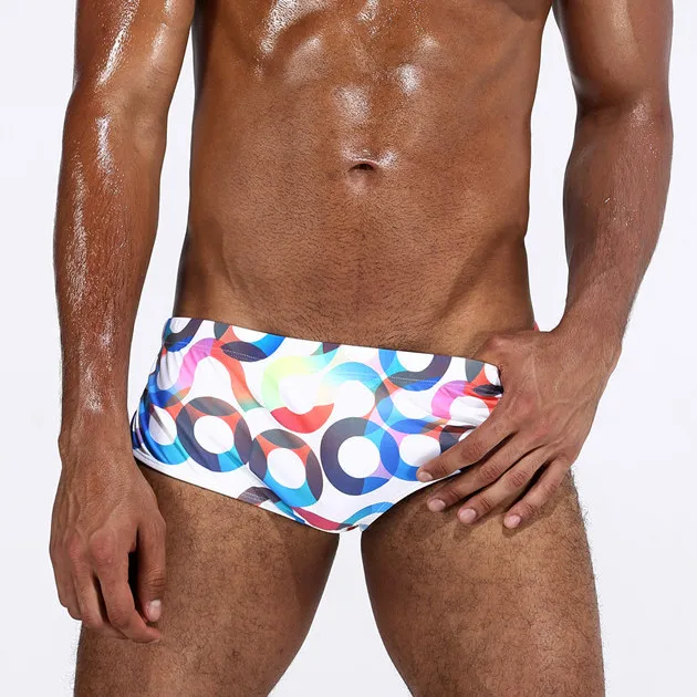 Buy Brand swimwear men swim briefs sexy gay man