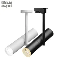 Современный 5 Вт 7 Вт 10 Вт 12 Вт светодиодный рельсовый Точечный светильник s, белый черный подвесной Точечный светильник, алюминиевый Т-образный Точечный светильник dream master