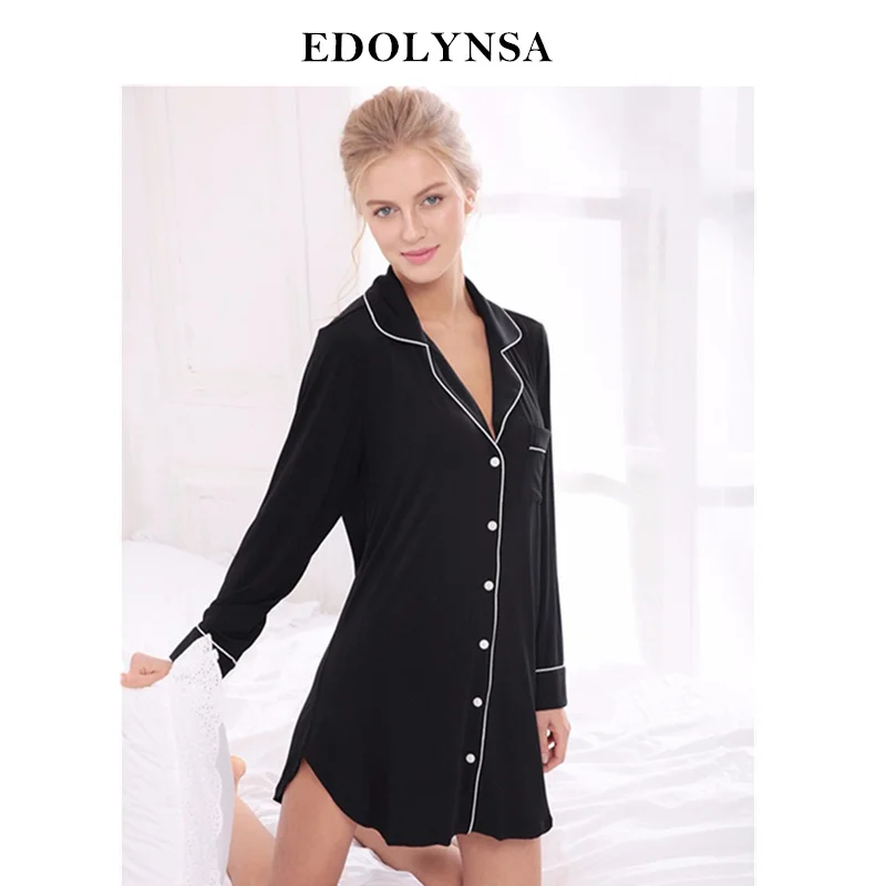 New Arrivals Modal Nightgowns Soft Home Dress Sexy Nightwear Women 