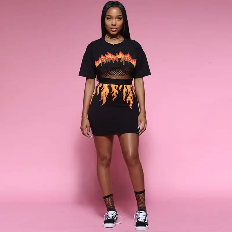 Two piece skirt and shirt Clearance