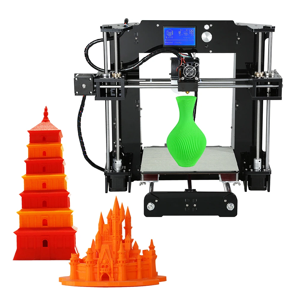 Cr10 3d принтер настольный 3d Принтер Комплект Reprap i3 DIY комплект принтер buildtak Экструдер Насадка arquiteto buyuk beden zonestar