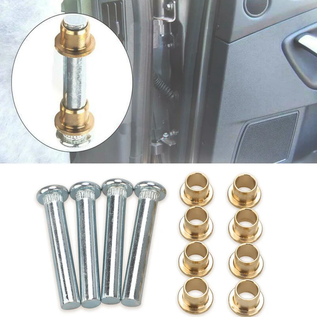 

YATERKU Door hinge repair kit Car Door Hinge Pins Bushing Repair Assembly Kit Set For Nissan Navarra 97-05 D22#y40