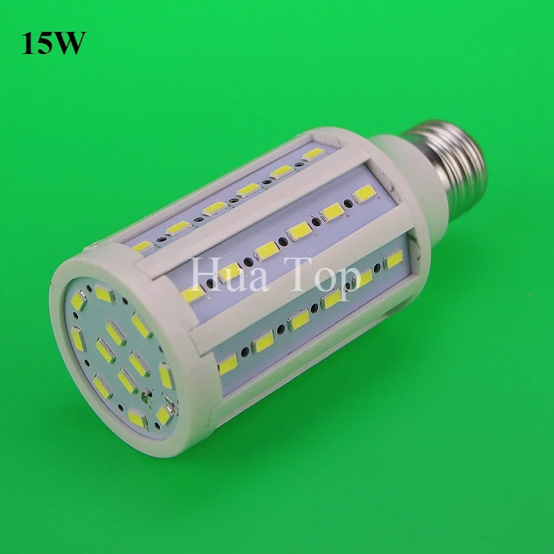 E27 B22 E14 E40 7 Вт, 15 Вт, 30 Вт, 40 Вт, 50 Вт, 60 Вт, 80 Вт, 100 Вт 5730 SMD Cree чип лампа переменного тока в виде кукурузы 110V 220V светодиодный лампы холодный теплый белый лампада