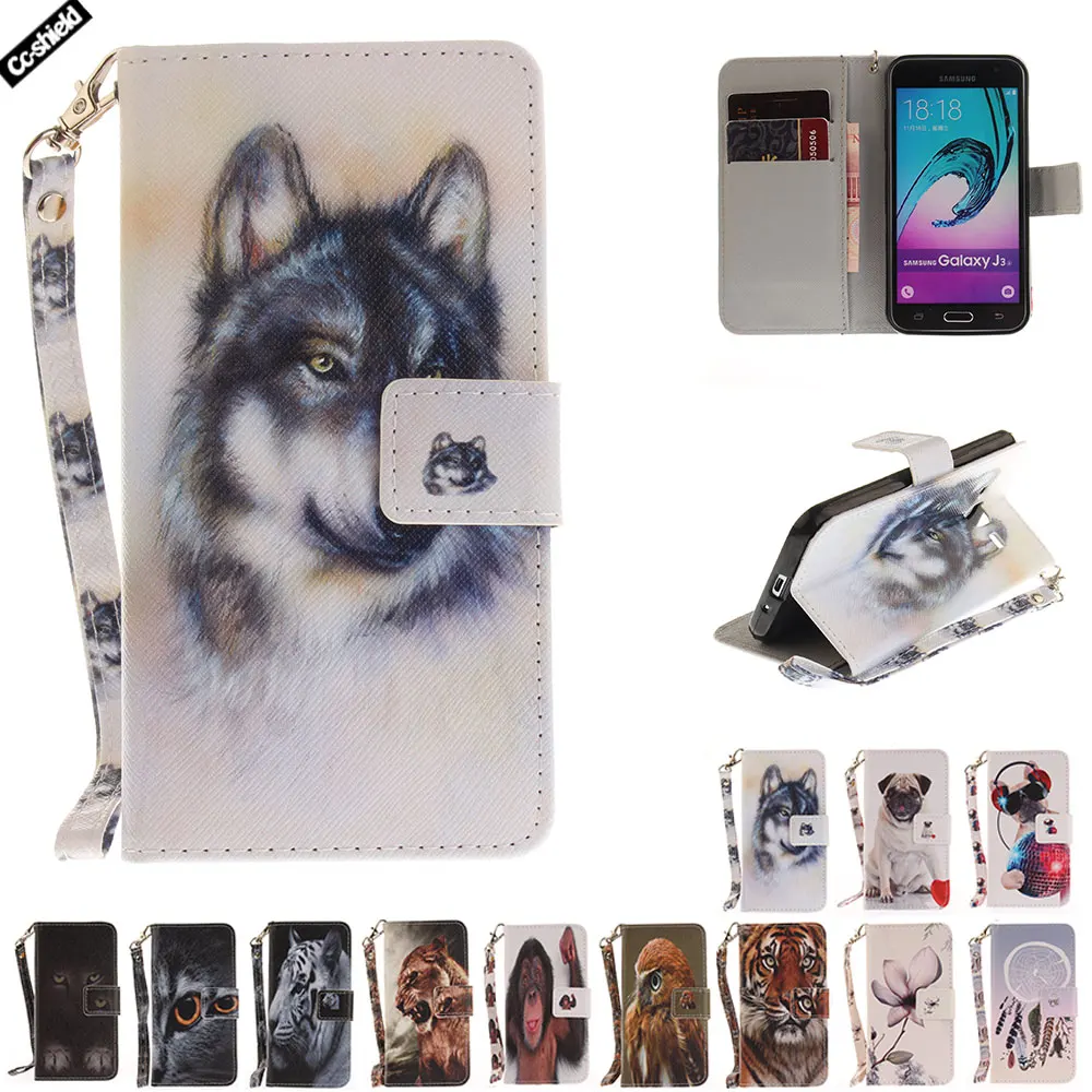 

Flip Case For Samsung Galaxy J3 2016 J320 J 3 320 Case Phone Leather Cover SM-J320 SM-J320F SM J320H J320F J320p J320Fn J320F/DS