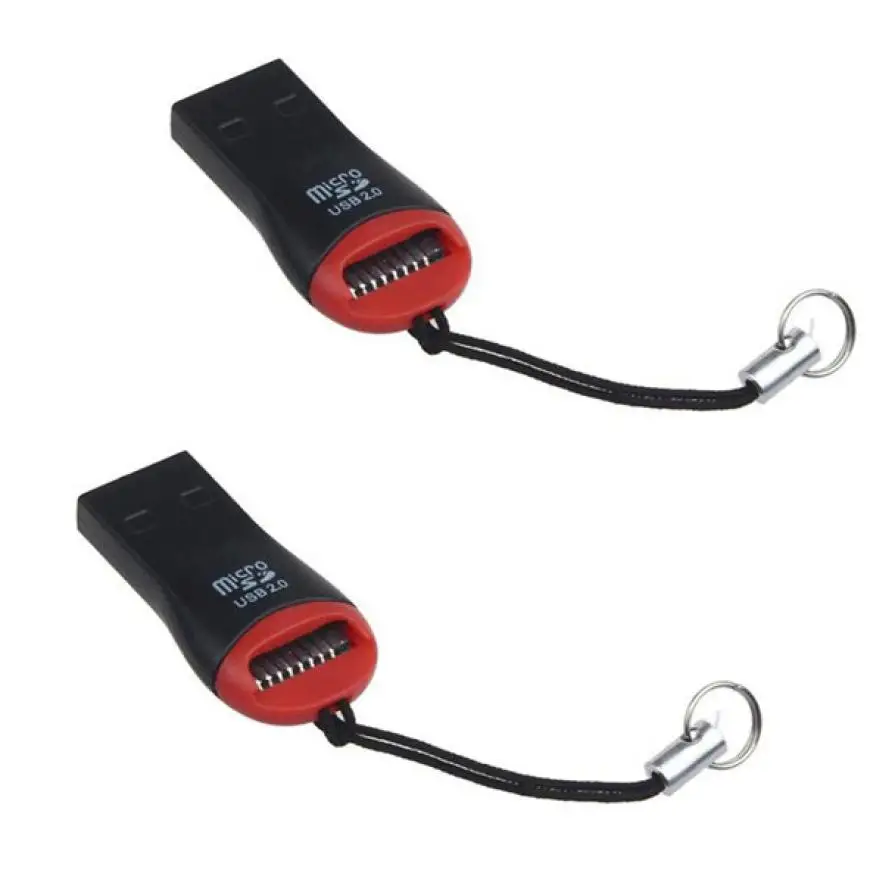 Высокое качество Портативный высокое Скорость USB 2.0 Mini Micro SD TF T-Flash M2 картридер оптовая продажа
