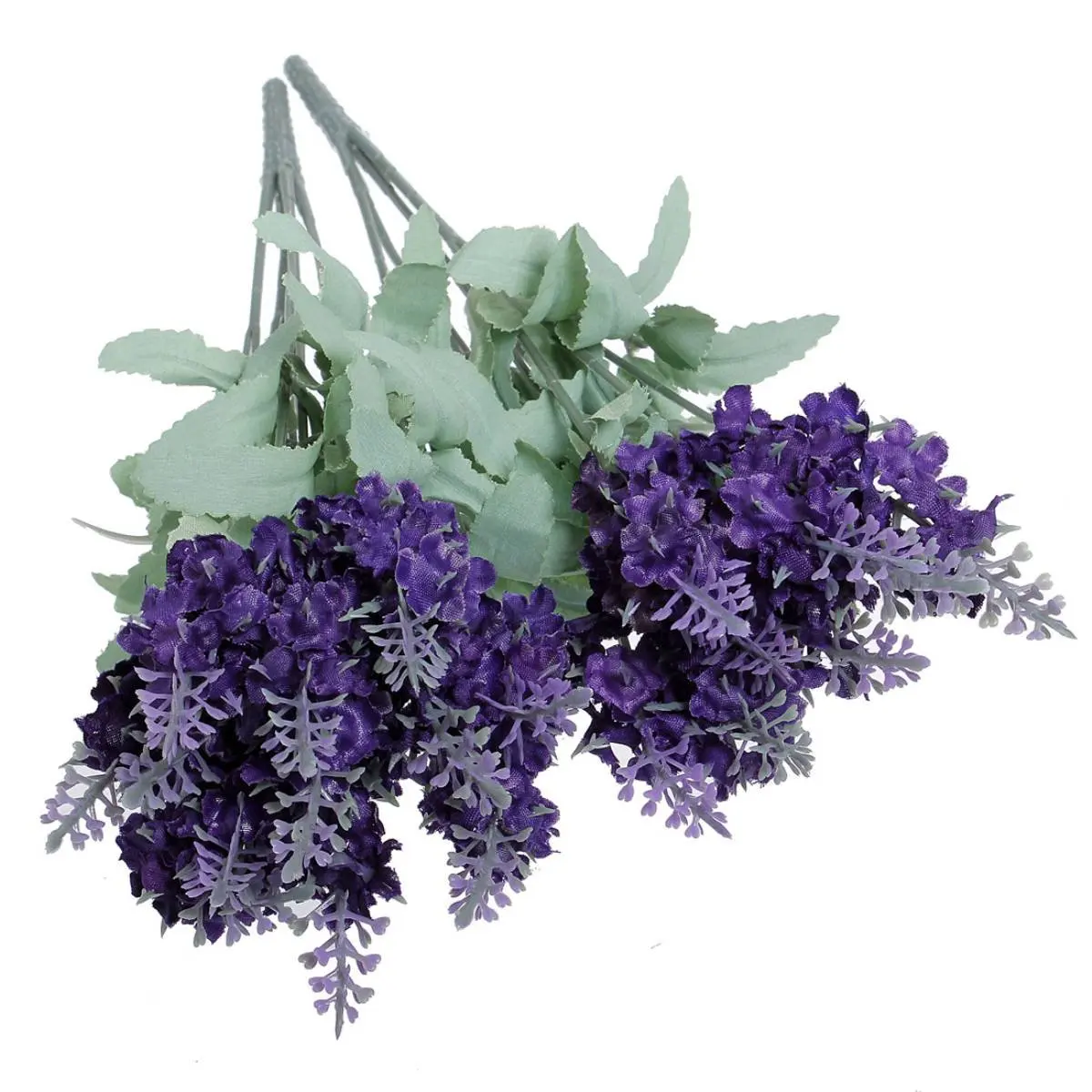 UESH Artificial flowers artificial flowers lavender silky bouquet silk