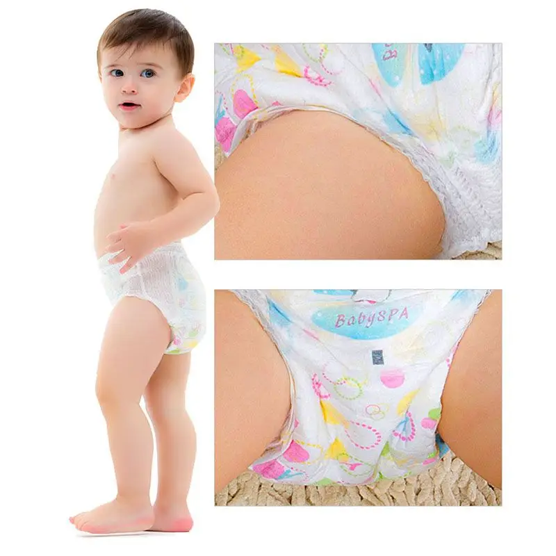 

1Pcs Cute Baby Diapers Reusable Nappies Cloth Diaper Washable Infants Children Baby Cotton Training Pants Panties Nappy Changing