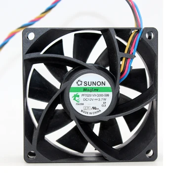 

Brand new original PF70251VX-Q000-S99 7cm 7025 70x70x25mm 12V 3.7W 4 lines pwm computer chassis CPU cooling fan