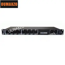 OUMAXZO-1330 8DX2DU дистрибьютора сигнала Драйвер усилителя DMX Splitter Выход 3pin DMX машины этапе оборудование усиления