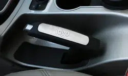 Автомобиль-Стайлинг для 2012 2013 2014 KUGA Побег аксессуары из нержавеющей ручной тормоз ручка наклейка подкладке