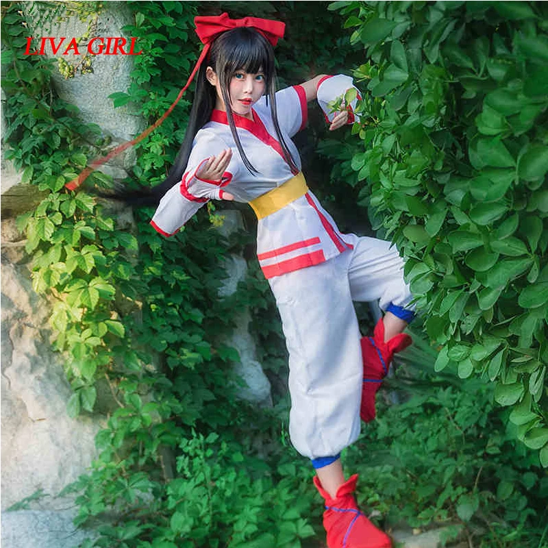 Liva ガール送料無料王の Glory 笑 Snk サムライ霊菜子ルル着物ゲームコスプレ衣装 Anime Costumes Aliexpress