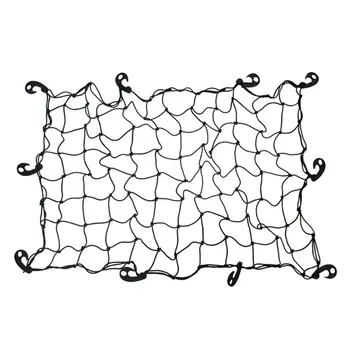 

Hook Elastic Car Trailer Roof Rack Boot Luggage Bungee Cord Cargo Net Black