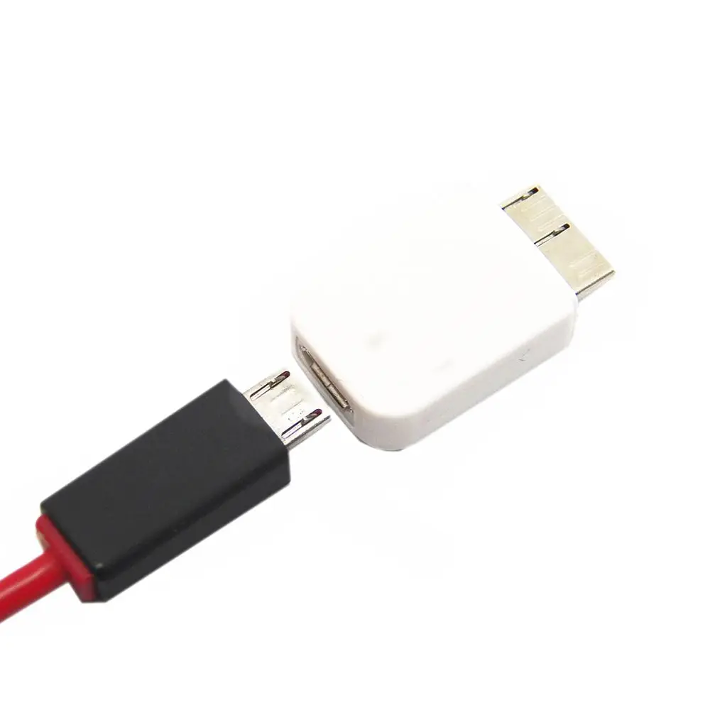 S4 S3 i9500 Micro USB 5pin Женский к 3 0 9pin Мужской адаптер для Samsung Galaxy note3 N900 N9000|Кабели USB| |