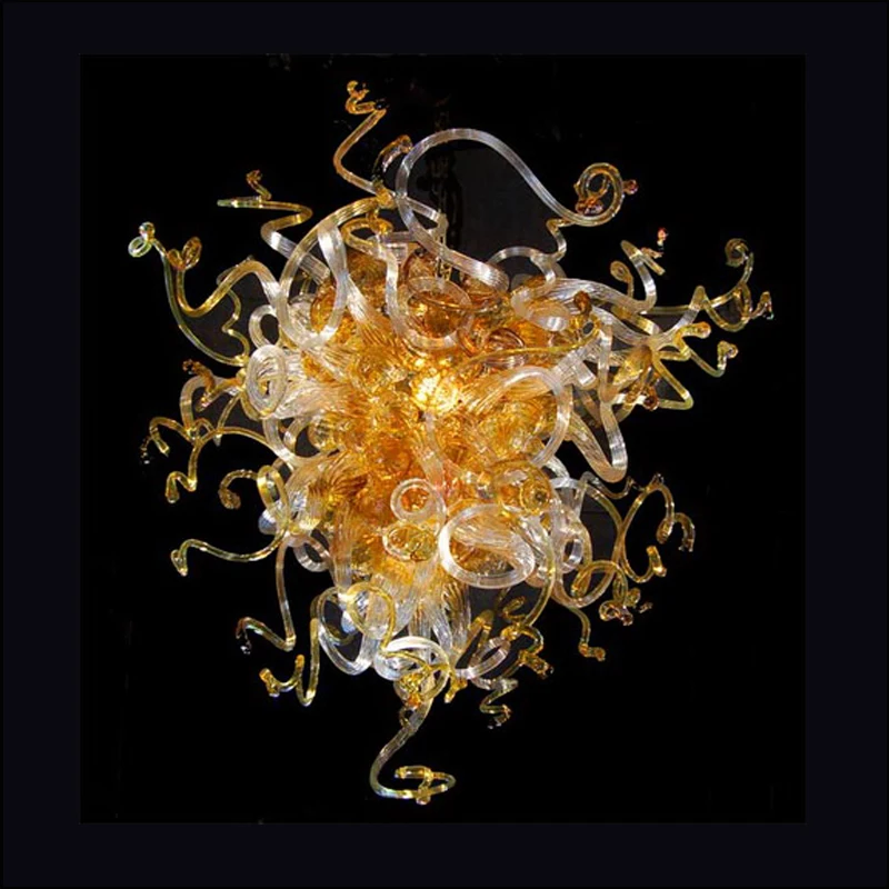 Chihuly стиль ручной выдувного муранского стекло на заказ декоративные светодиодный светодиодные люстры освещение для отеля Декор