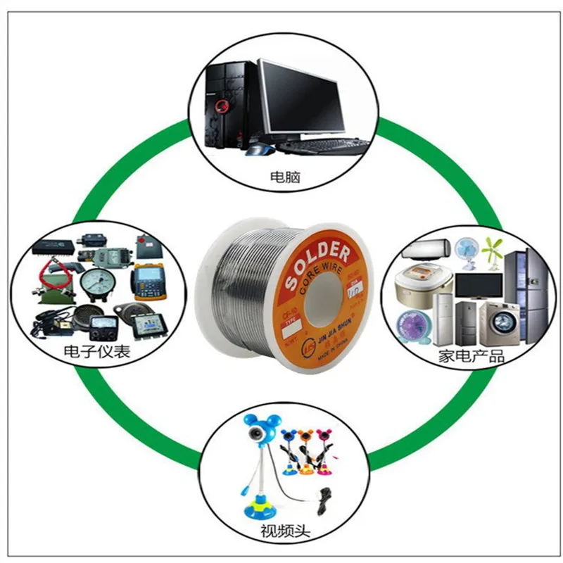 0,6/0,8/1,0/1,2 мм 60/40 поток 2.5% небольшие катушки из оловянной проволоки промышленности Семья поддерживать Олово расплава канифоль припой дуговой сварки провод ролика