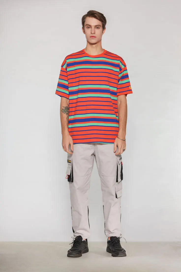 Retro Multi Striped Tshirts 5