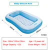 Piscina inflable para bebés, Piscina para niños, Piscina para bebés, Colchonetas flotantes, Piscina inflable para niños, Piscina Gonflable para bebés ► Foto 3/6