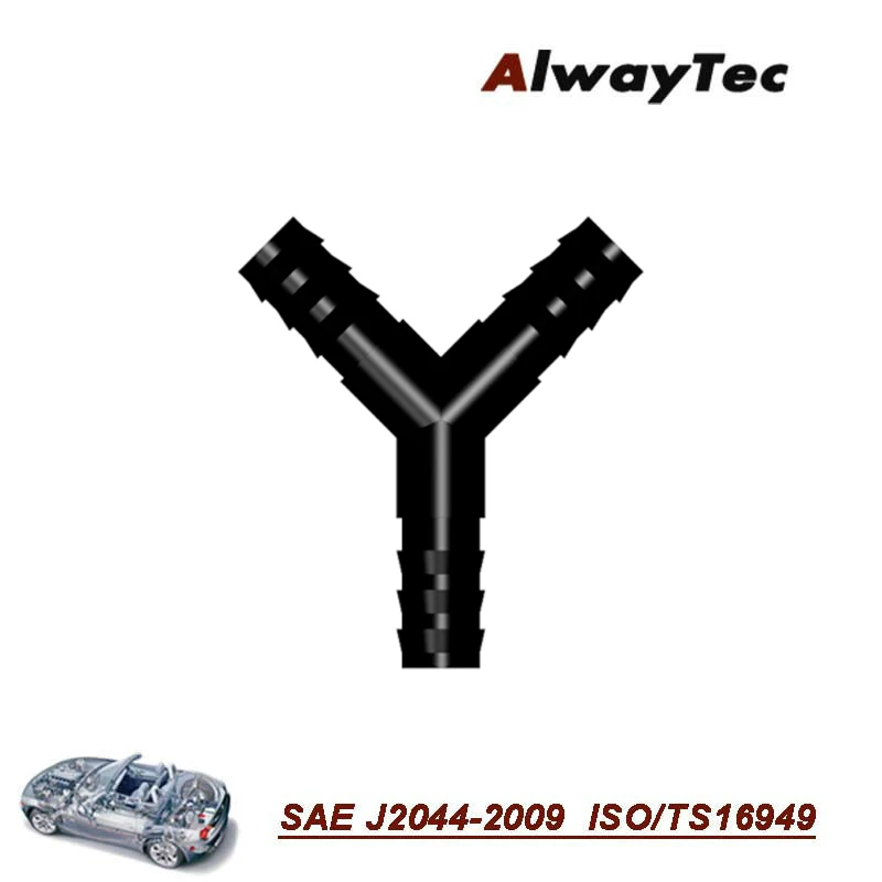 Car Styling Automotive For Fuel Pump Hose SAE Y Type Fuel Line 3 Way
