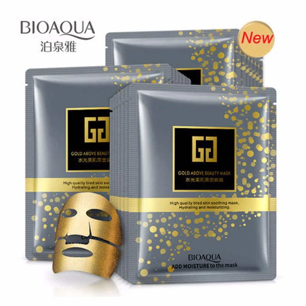 Hot 30g BIOAQUA Brand Facial Mask Gold Above Beauty Hydrating