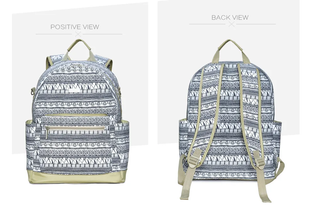 Островная пеленки мешок мода Мумия для беременных Сумки для подгузников бренд ребенок путешествия рюкзак пеленки Организатор кормящих