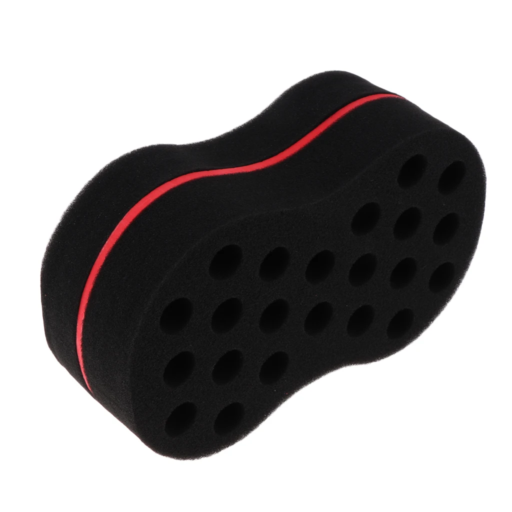 Unisex Barber Sponge Magic Twist Hair Brush Hairdressing Tools Portable Hair Care Tool for Travel Use