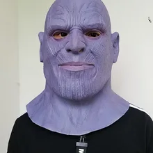 Аниме Мстители бесконечные войны Марвел танос маска для косплея аксессуары Хэллоуин комикон реквизит