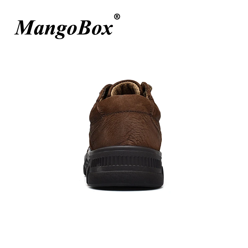 Man Hiking Shoes Spring Autumn Climbing Sneakers Black Brown Mens Outdoor Shoes Comfortable Lace Up Mountain Sneakers Men