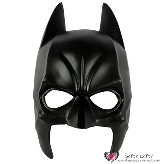 Máscara de Morcego para o Homem Brinquedo do Dia das Bruxas Frete Grátis Melhor Qualidade Super Hero Tema Vestir Party Props Horror Joke Prank Presentes 2 Bruxas super hero tema vestir party props horror joke prank presentes