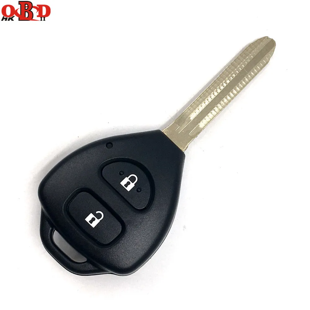 2 кнопки дистанционный Автомобильный ключ для Toyota Corolla RAV4 315 МГц с чипом 4D67/G/4C|button