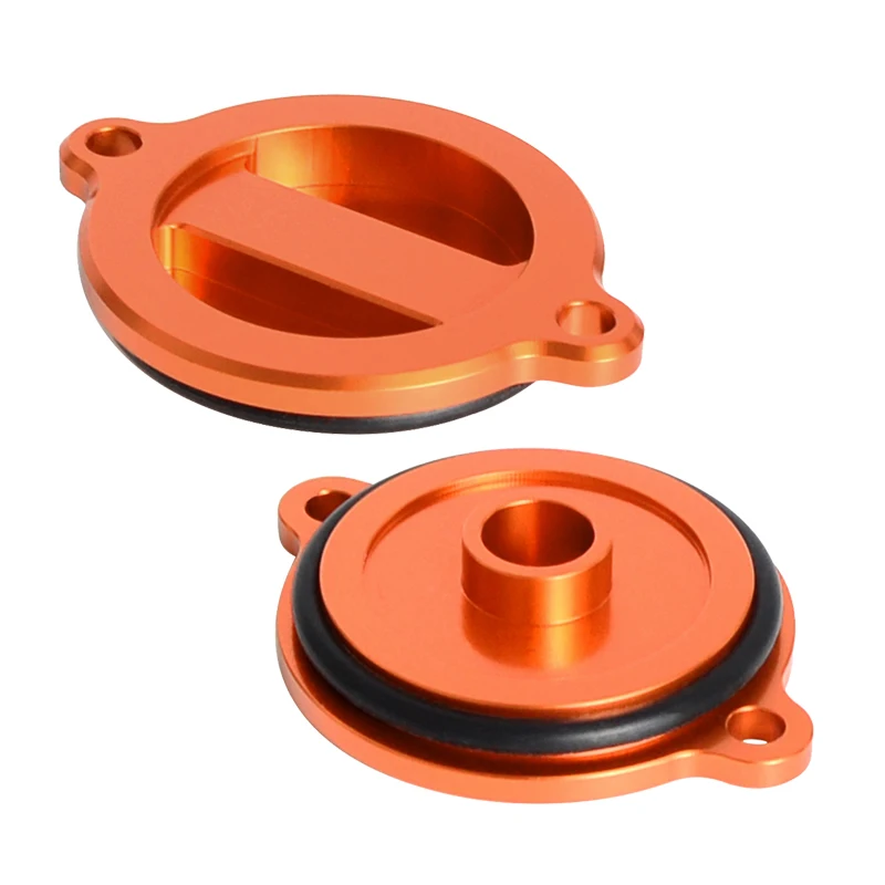 Oil Filter Cover Cap For 450 500 505 SXF XCF XCW EXC Sixdays ATV Off